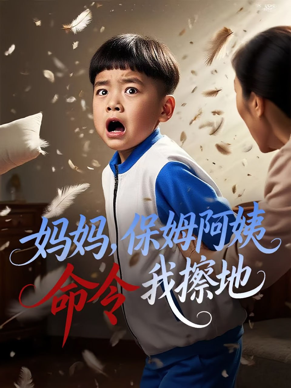 媽媽保姆阿姨命令我擦地